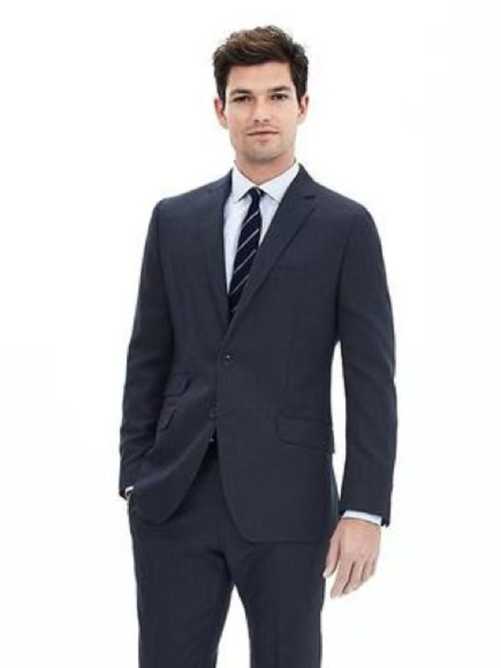 Banana Republic Slim Wool Suit Jacket
